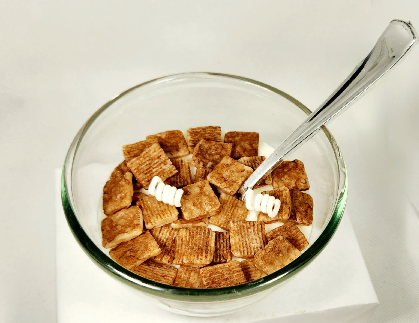 Cinnamon Toast Crunch Inspired Cereal Bowl Candle