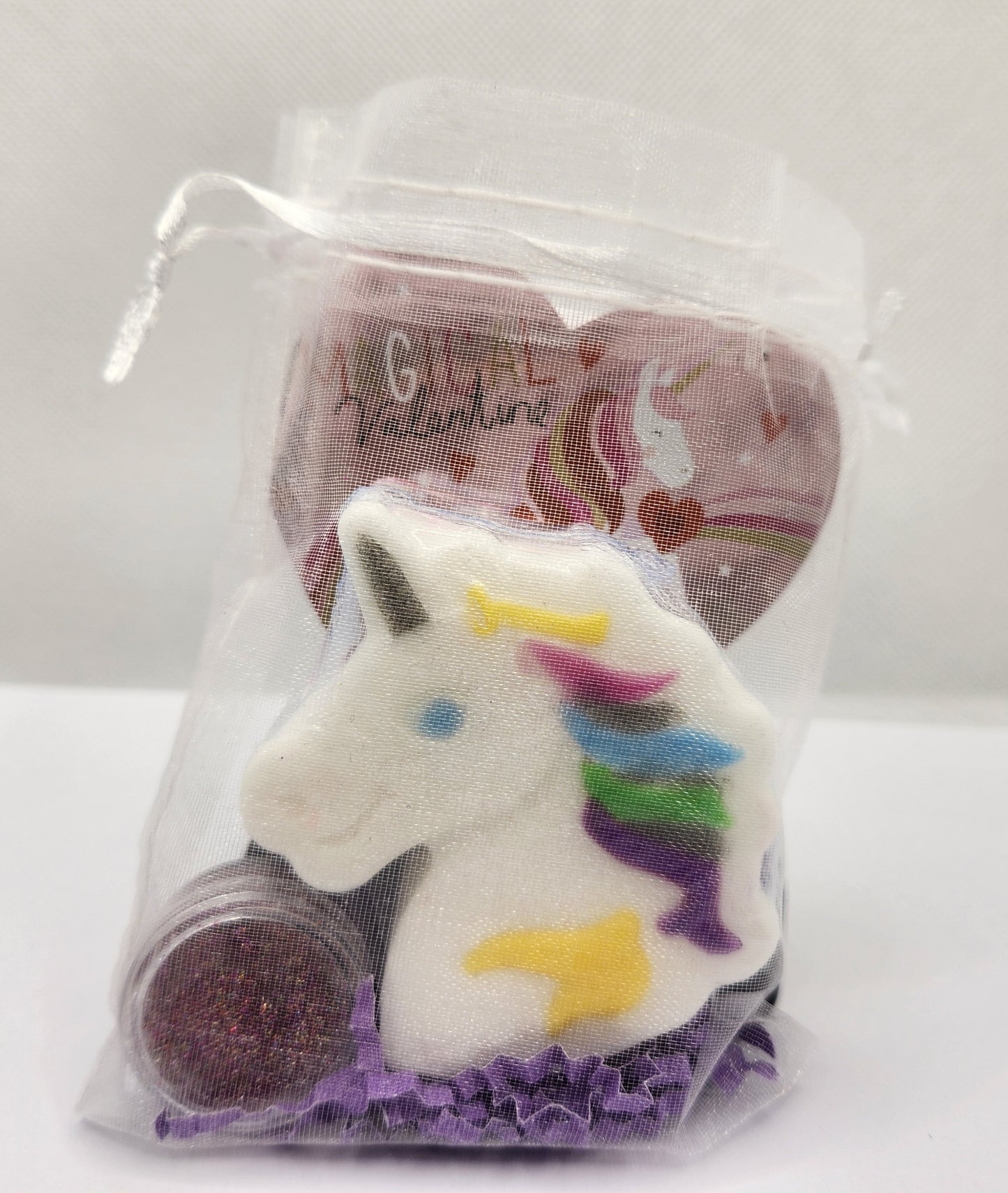 Unicorn soap Valentines